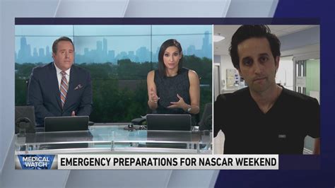 NASCAR weekend has Chicago emergency rooms on alert